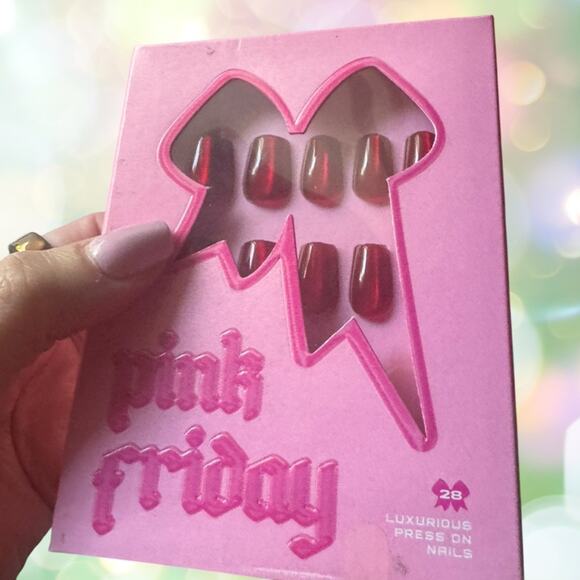 NEW Nicki Minaj Pink Friday Nails + VIP Gag City Pillowcase - Picture 3 of 7